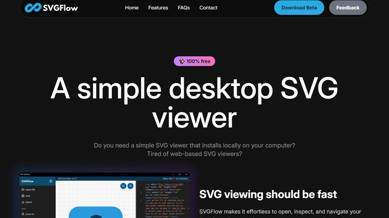 SVGFlow Website