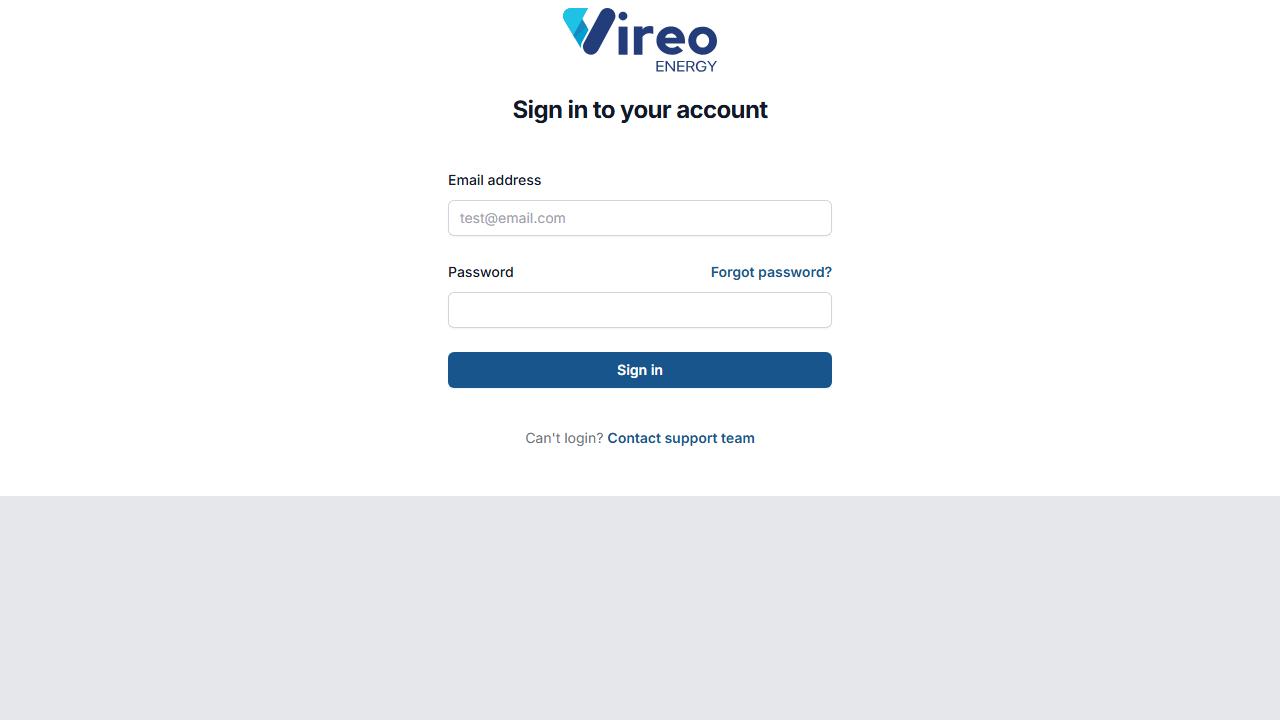 Vireo Portal (Staging)